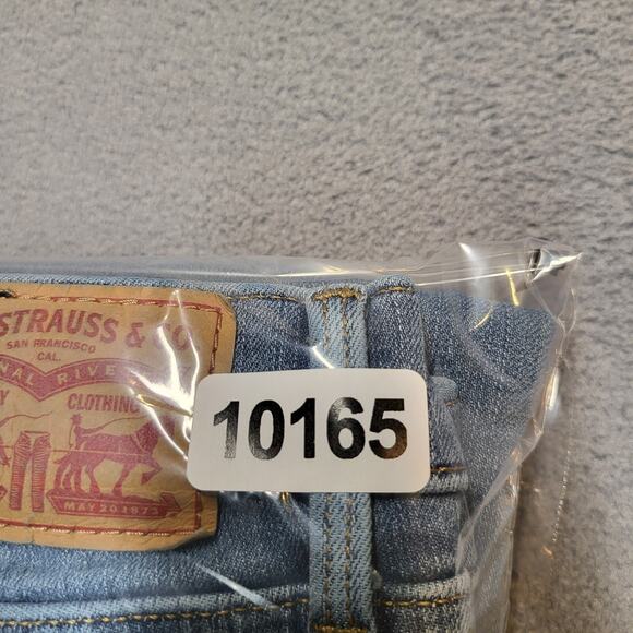 Levi's 312 Jeans Womens Size 32 Blue Shaping Slim Stretch Distressed Denim - Picture 11 of 11